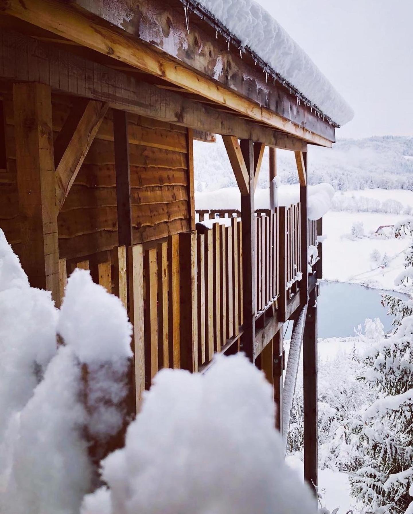 La-Haut Cabanes Perchees La Thuile Zewnętrze zdjęcie